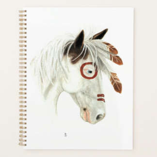Agenda Cavalo Majestoso por Bihrle - Planner de 8,5 x 11