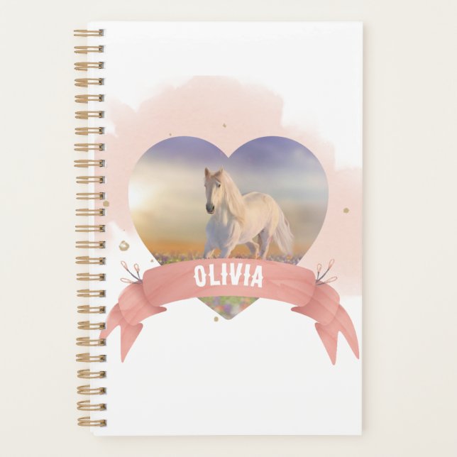 Agenda Cavalo Personalizado (Frente)