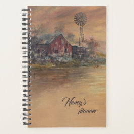 Agenda Celeiro Antigo - Pintado à mão