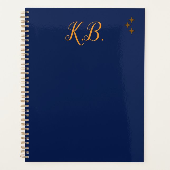 Agenda Celestial Scholar Blue Binder Study Essential (Frente)