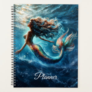 Agenda Cena de sereia de uma moradora do mar mítica graci