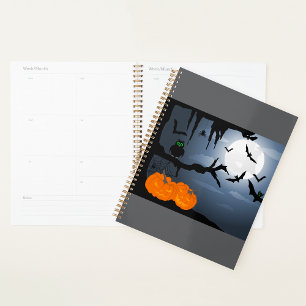 Agenda Cena Noturna de Halloween Spooky