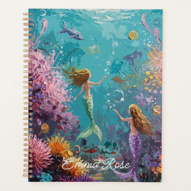Agenda Cena Subaquática da Sereia Encantada (Frente)