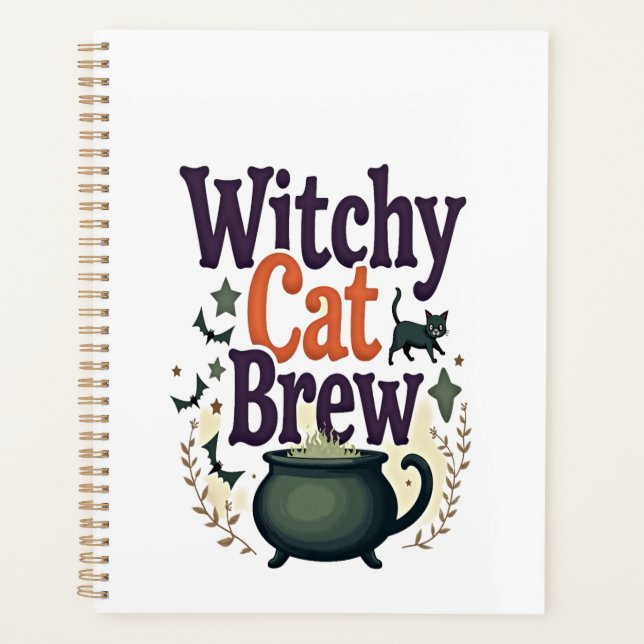 Agenda Cerveja da Gata Bruxa (Frente)