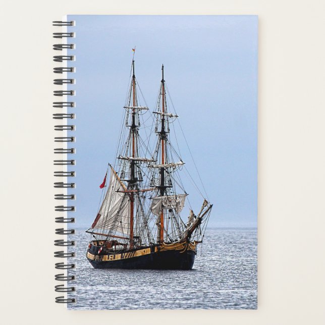 Agenda Céu Azul de Barcos de Pesca Náuticos (Frente)