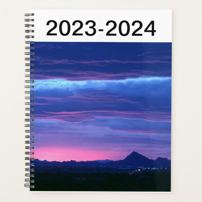 Agenda Céu Vermelho - (Frente)