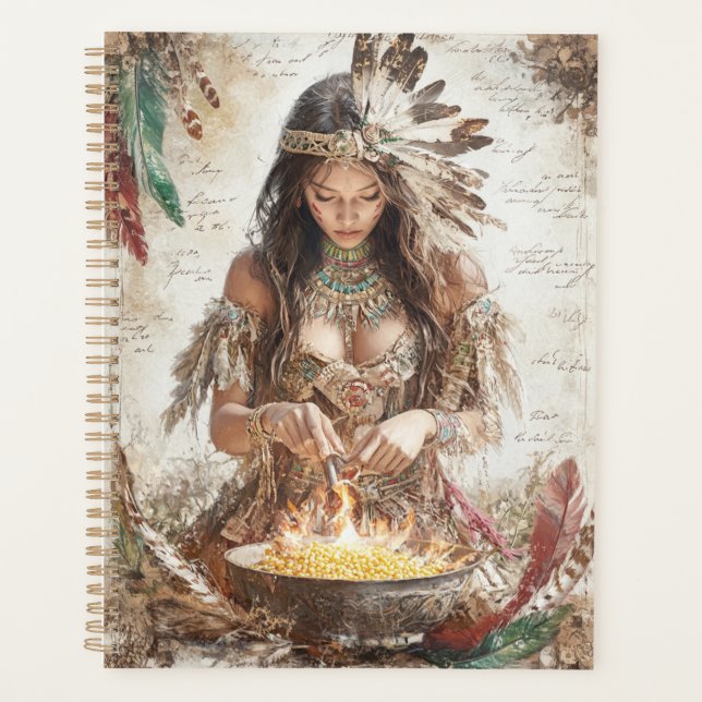 Agenda Chama Cerimonial: Ritual Indígena (Frente)