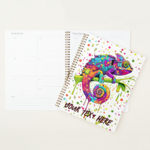Agenda Chameleon Paint mantém estilo aquarela