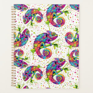 Agenda Chameleon Paint mantém estilo aquarela