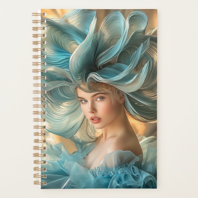 Agenda Chapéus Turquoise Whimsic (Frente)