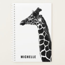 Agenda Charcarbonet Sketch Giraffe