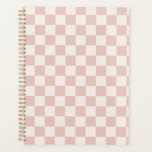 Agenda Check Pale Beige Checkered Pattern Board<br><div class="desc">Padrão verificado - quadro de verificação branco creme e bege pálido.</div>