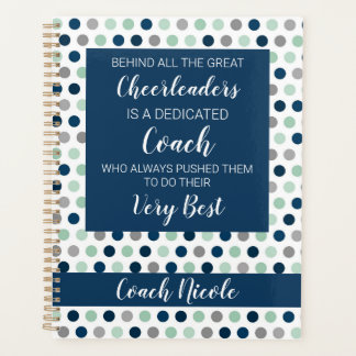 Agenda Cheer Coach Planner