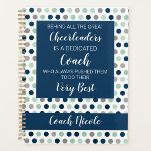 Agenda Cheer Coach Planner