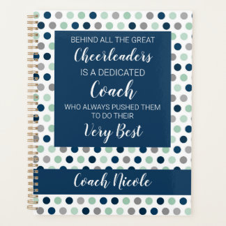 Agenda Cheer Coach Planner