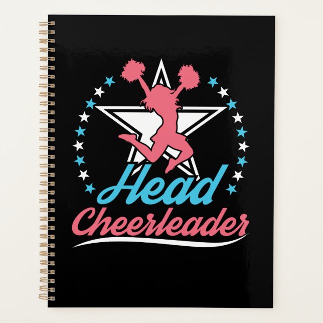 Agenda Cheerleader Chefe Chefe de Cheerhead (Frente)