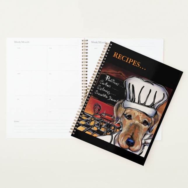 Agenda Chef Airedale Terrier   (Exibição)
