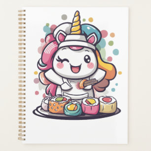 Agenda Chef de Sushi Unicórnio (1)