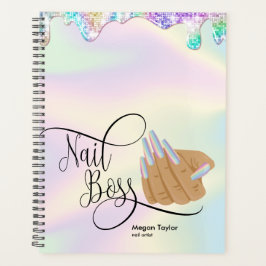 Agenda Chefe de unha, técnico de unhas, unhas longas, man