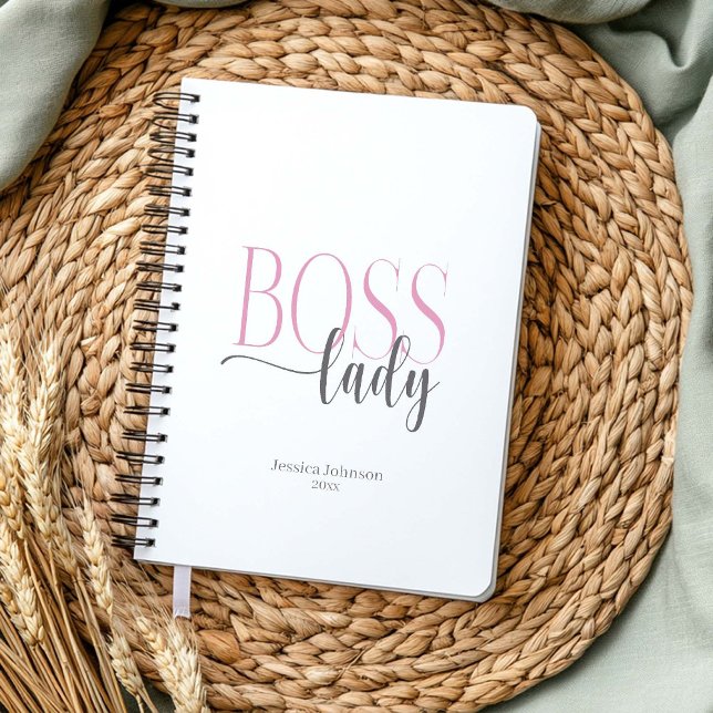 Agenda Chefe Senhora Rosa e Cinza Natural (Criador carregado)