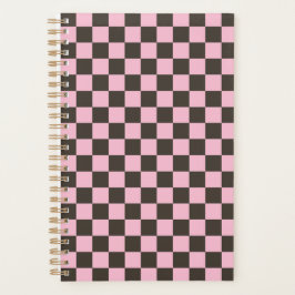 Agenda Cherry blossom checkered board pattern