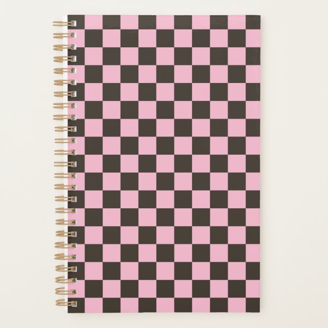 Agenda Cherry blossom checkered board pattern (Frente)