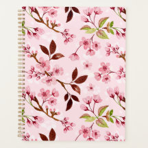 Cherry Blossomo Fundo Rosa