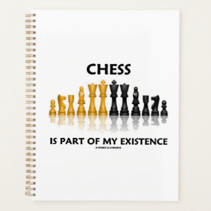 Agenda Chess Faz Parte Da Minha Existência De Xadrez Ref