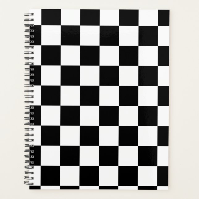 Agenda Chess Planner para suas aventuras de xadrez. (Frente)