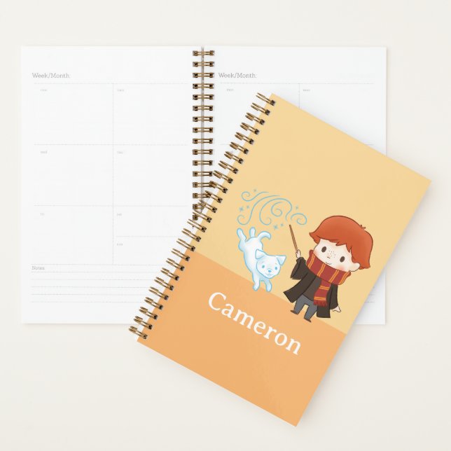 Agenda Chibi Ron Weasley Patronus (Exibição)