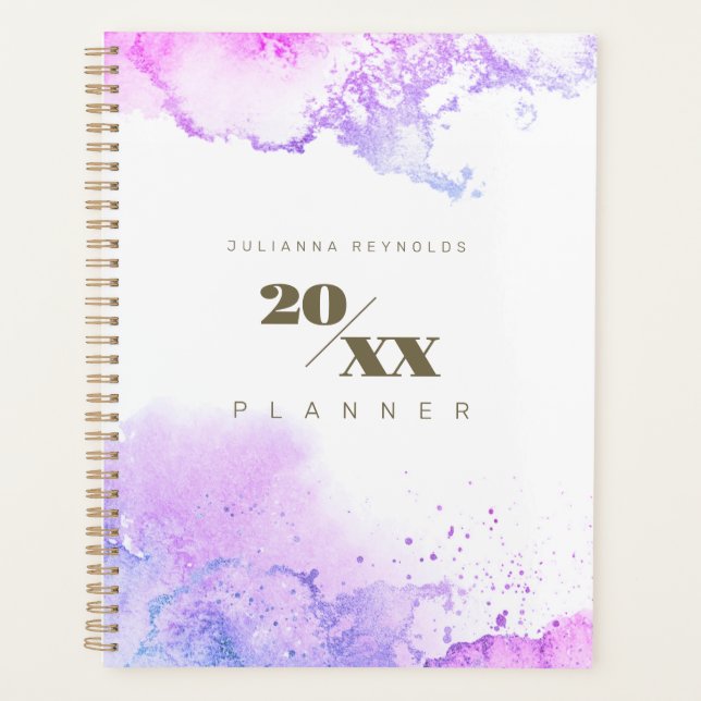 Agenda Chic Cosmic Purple Planner (Frente)