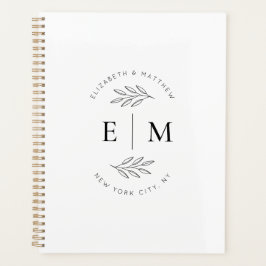 Agenda Chic Moderno Minimalista do Casamento
