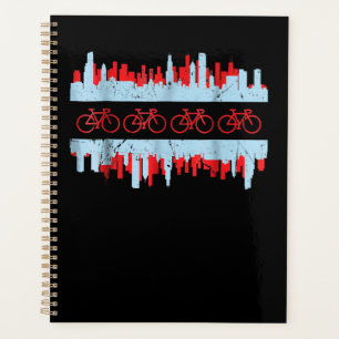 Agenda Chicago Cyclist Flag Skyline Cycling Bicycle Gift