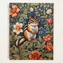 Chipmunk Bonito William Morris Inspirou Floral