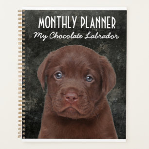 Agenda Chocolate Labrador Planner