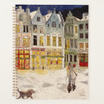 Agenda Christmas Market Belgium Retro-inspired Watercolor<br><div class="desc">Spread some holiday cheer with our Christmas Market Belgium Retro-inspired Artwork. The artwork features a hand-sketched and watercolored illustration of a festive market in Belgium, capturing the spirit of Christmas in a retro style. This artwork is sure to add a touch of festive joy to your home this holiday season....</div>