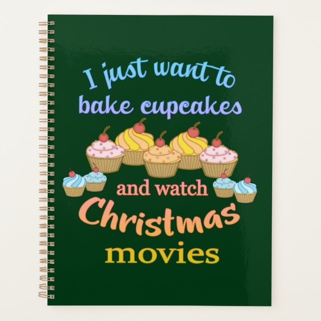 Agenda Christmas Movies and Cupcakes (Frente)