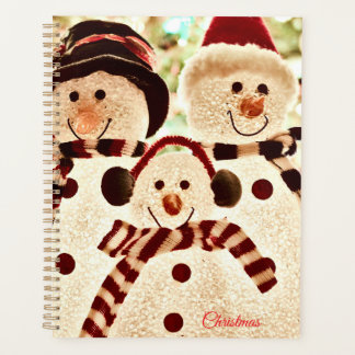 Agenda Christmas Vibes Snowman Celebration