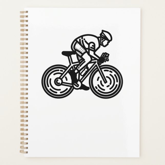 Agenda ciclista de velocidade (Frente)