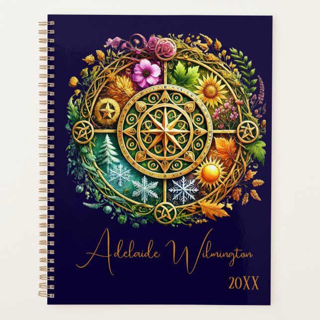 Agenda Ciclo Anual das Bruxas (Frente)