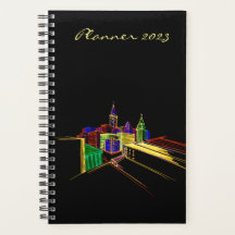 Cidade Brilhante do Planner de Na moda Chic