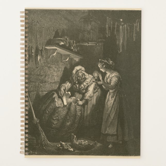 Agenda Cinderella Pumpkin - Gustave Doré (Frente)