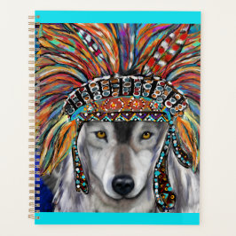 Agenda Cinza Wolf Art