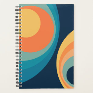 Agenda Círculos retrorreflectores coloridos design
