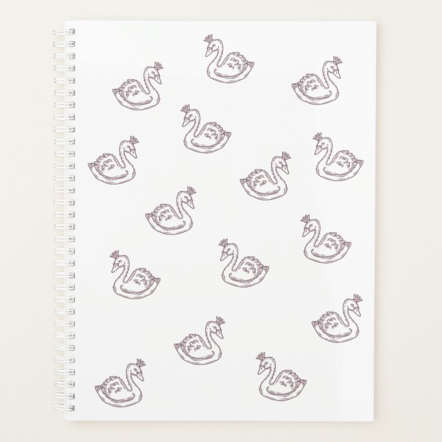 Agenda Cisne na coroa (Frente)