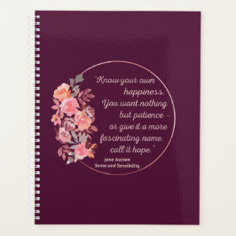 Agenda Citação De Senso E Sensibilidade I - Estilo Bonito