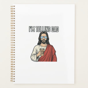 Agenda Citação engraçada de Pai cristão vintage