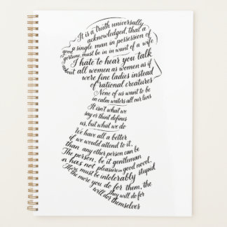 Agenda Citações de Jane Austen Calligram