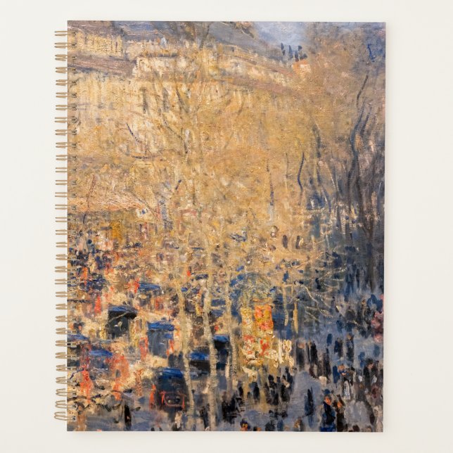 Agenda Claude Monet - Boulevard des Capucines, Paris (Frente)