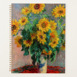 Agenda Claude Monet - Buquê de Sunflower